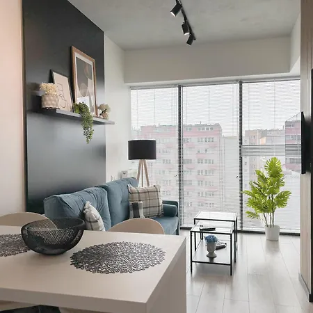 Hanza Tower - Blue Heaven - Pool, Sauna, Sunset View Apartmán