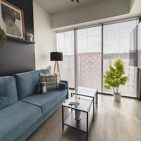 דירה Hanza Tower - Blue Heaven - Pool, Sauna, Sunset View *