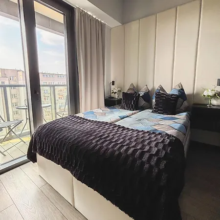 Hanza Tower - Blue Heaven - Pool, Sauna, Sunset View * Štetín