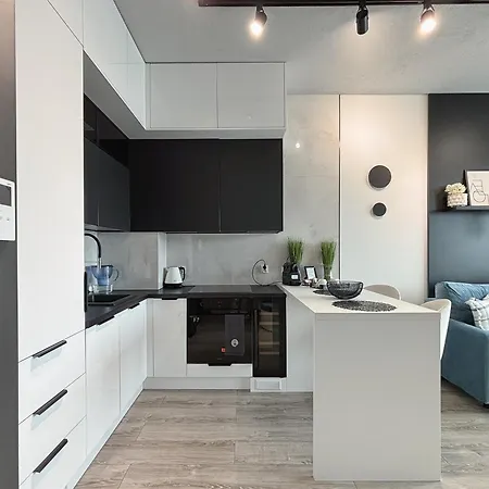 Hanza Tower - Blue Heaven - Pool, Sauna, Sunset View Štetín