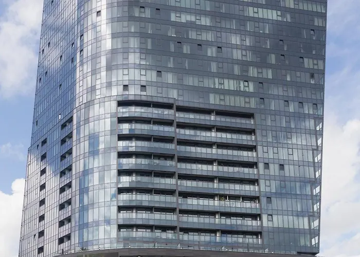 Hanza Tower - Blue Heaven - Pool, Sauna, Sunset View דירה *