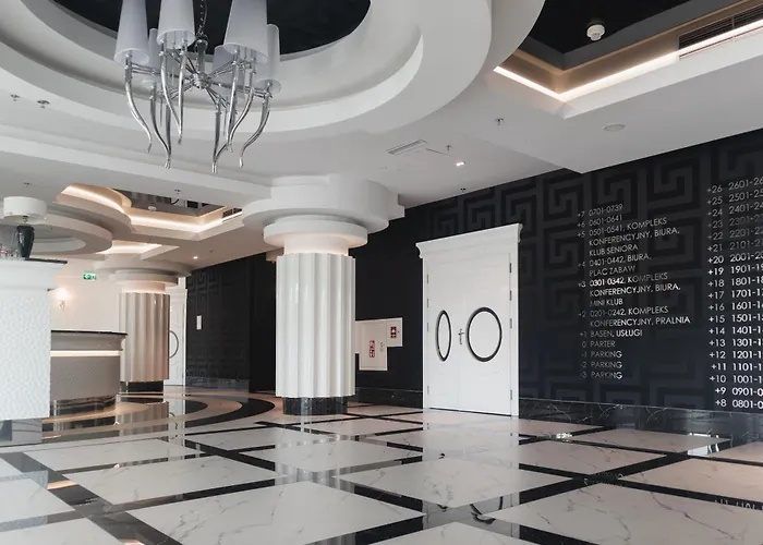 Hanza Tower - Blue Heaven - Pool, Sauna, Sunset View Apartment Szczecin