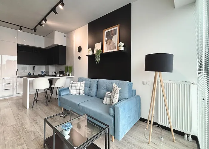 Hanza Tower - Blue Heaven - Pool, Sauna, Sunset View Apartment